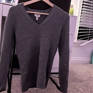 Fall grey sweater